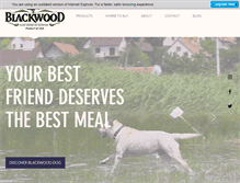 Tablet Screenshot of myblackwood.com